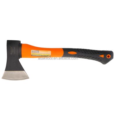 China Felling 16 inch froged fiberglass grip steel hatchet for sale