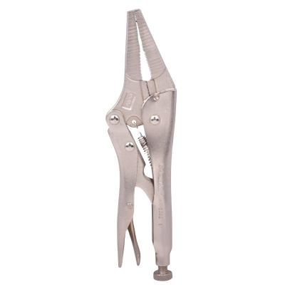 China Jaw with long cut function high quality nose hold locking handle pliers for sale