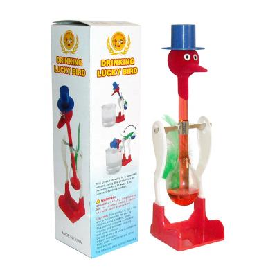 China Rod Education Desktop Liquid Funny Kids Drinking Interactive Toy Educational Live Bird for sale