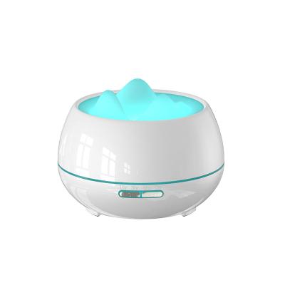 China Hotel New Arrival Smart Iceberg Aroma Diffuser Home Essential Oil Diffuser with Remote Control Colorful Ultrasonic Humidifier for sale