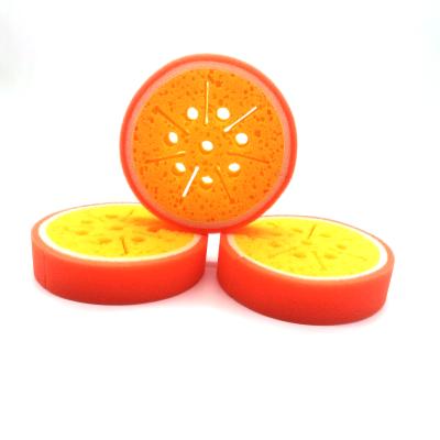 China Sustainable Custom Shape Printed Multi Colored Purpose Household Cleaning Sponge for sale