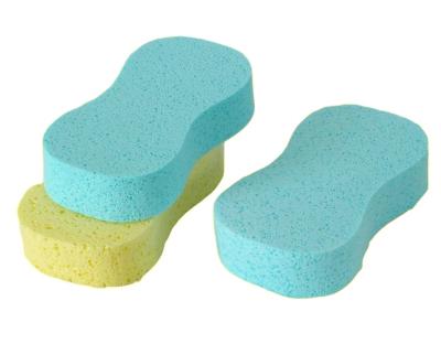 China Sustainable Biodegradable Car Sponge Kitchen Sponge Cleaning Cellulose Sponge for sale