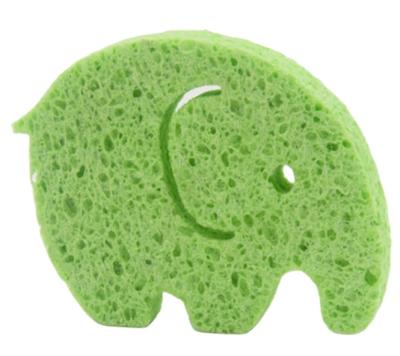 China Sustainable High Density Soft Non Toxic Animal Shaped Cellulose Sponge For Face Cleaning Skin for sale