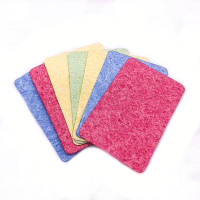 China Sustainable High Density Compressed Cellulose Sponge For Body Wash Cleaning Rubbing Surface for sale