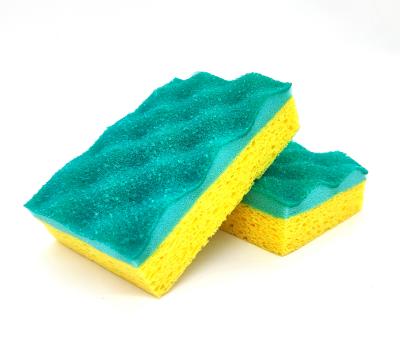 China EXFOLIATE MUNKcare PUR Liner Sponge For Scrubbing Kitchen Clean Absorbent For Easy Cleaning for sale