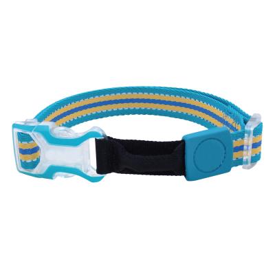 China Reflected Quiet Collar w/Recycled Strap Non-Metal D-Ring Silent Collar for sale