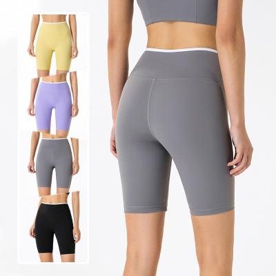 China New Fitness High Waist Women Breathable Breathable Sports Running Yoga Tight Shorts Pants Climb Out Pants for sale