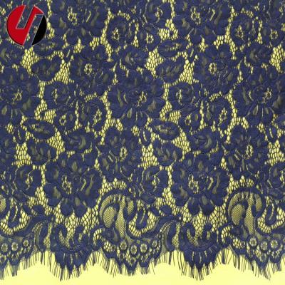 China 2019 Sustainable Eyelash Lace Rope Fabric For Garment Accessories for sale