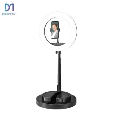 China 14 Inch Makeup Sufficiency Lamp Ringlight Photographic Selfie Beauty Phone Face Detection Led Ring Light With Large Base for sale