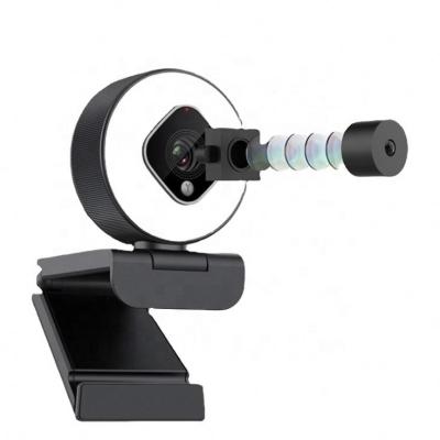 China Rotating USB Webcam HD 1080P PC Camera 1080P Computer Camera For Video Chat 6.1*5.4*7.5cm for sale