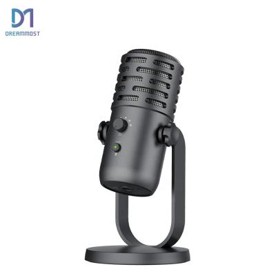 China USB Microphone Gaming Sound Recording Microphone USB Microphone with Volume Control for Stream Podcast for sale