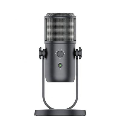 China USB Microphone Professional Condenser Gaming Desktop Microphone With Function Mute Microphone for sale