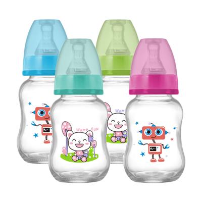 China BPA Free Baby Bottle Brands Best Baby Glass Baby Bottles for sale