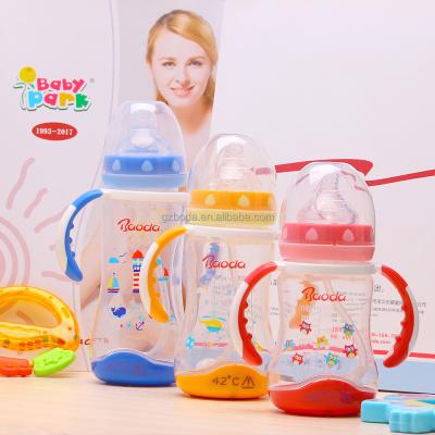 China BPA Free Bottle Holder Hands Free Bottle Temperature Baby Bottle Feeding for sale