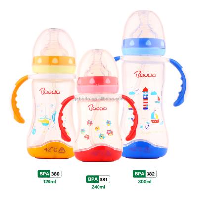 China BPA Free Feeder Color Changing Baby Food Bottle Import Baby Products for sale