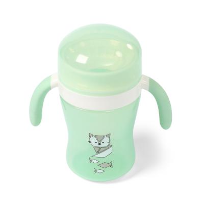 China 360 Cup 240ml NEW BPA Free Sippy Cup Baby Training Cup Drip Free With Handle for sale