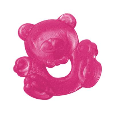 China 2016 High Quality Soft Silicone Baby Bear Cub Toy Water Filled Teether for sale