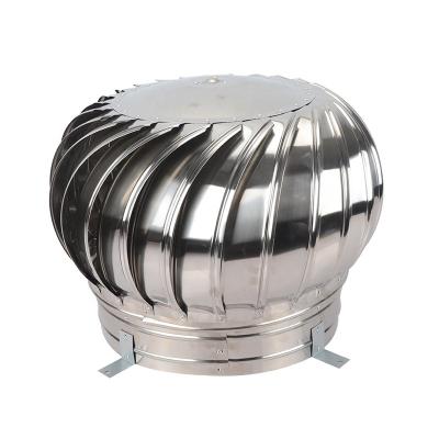 China Warehouse Stainless No Power Roof Turbo Fan For Warehouse With Base Plate Roof Exhaust Fan for sale