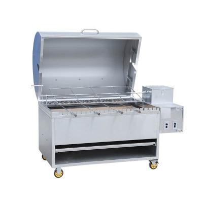 China Easily Cleaned Charcoal BARBECUE Roast Beef Machine Barbecue Roast Grill Charcoal BBQ Stove Roaster Chicken Fish Lamb Pork Roast Beef Machine for sale