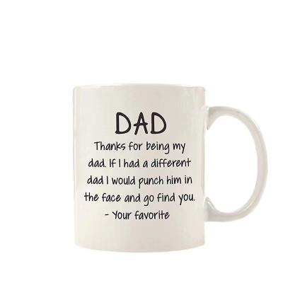 China Custom Gifts Sublimation Modern Advertising Ceramic Mug Personalized Coffee Mug Ceramic Mug for sale