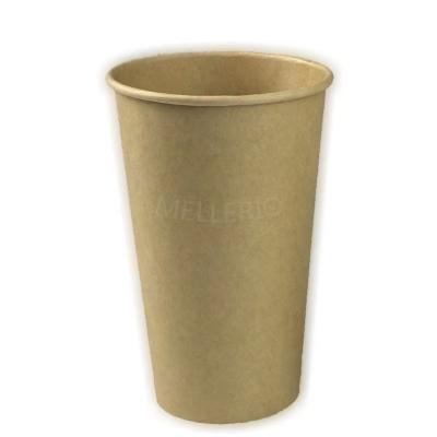 China Sustainable PLA Hot Paper Cup Sleeve Paper Coffee Cups Custom Logo With Lid for sale