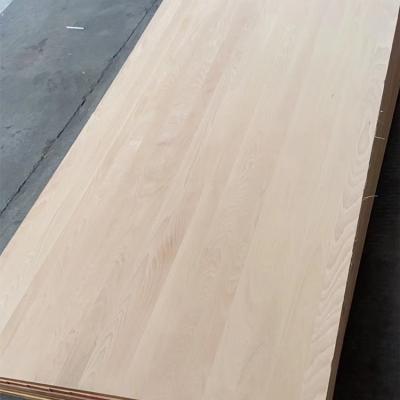 China Modern China Customized Beech Wood Panel And Chairs Beech Wood Veneer Dining Table Furniture for sale