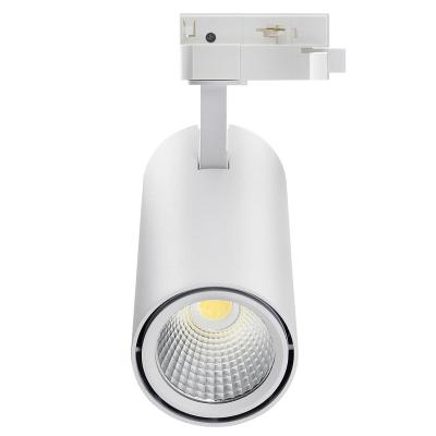 China Factory price modern dimmable shop light 15w cct cob accelerated cob rail led track lighting for sale