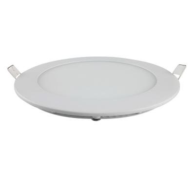 China Modern Small Round 3000K 4000K 6000K 9W Recessed Led Panel Light for sale