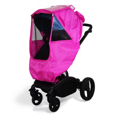 China 200D oxford fabric colorful design cheap price TUV certification baby stroller raincover for sale