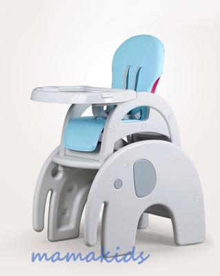 China New design baby plastic luxury highchair 3 in 1 for sale