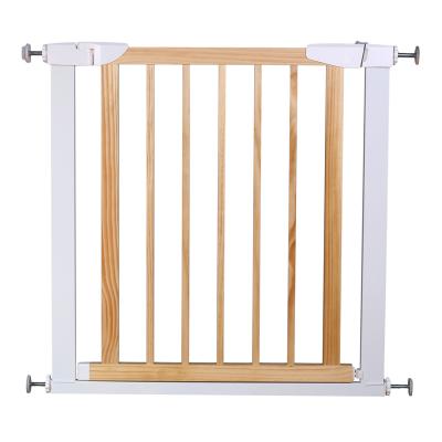 China Easily assembled wooden baby safety gate, pet fence, child safety gate for sale