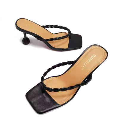 China Fashionable high quality heeled women sandals summer sandals factory direct lightweight women's sandals for sale