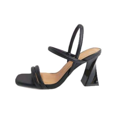 China Lightweight Ankle Strap Lady Fashion Design Italy High Heel Elegant Shoes for sale