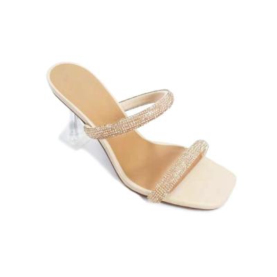 China Fashionable high quality heeled women sandals summer sandals factory direct lightweight women's sandals for sale