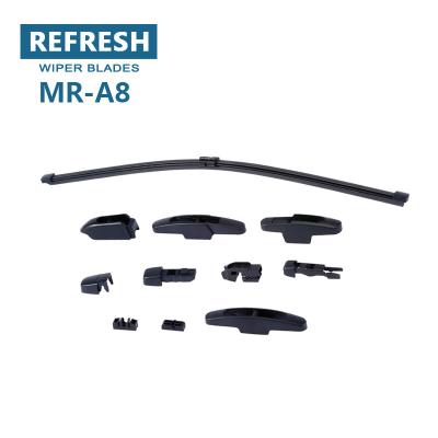 China Flat Multi Air Rear Wiper Blades Fitted Hatchback Cars Over 95% Good Rubber MR-A8 SUV for sale