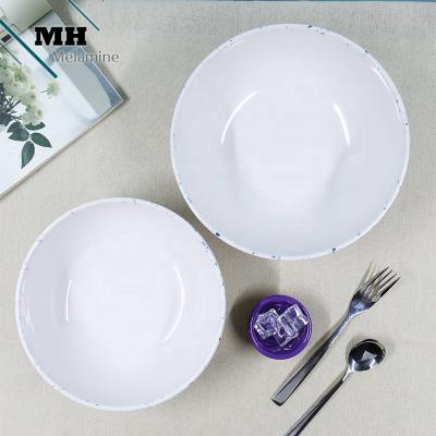 China New Viable Pass High Quality Melamine EU2020/1245 Bowls Melamine Tableware Soup Stain Bowls for sale