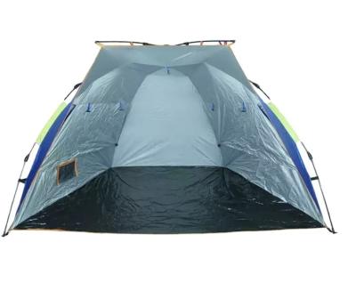 China Straight Tying Type High Quality Anti-UV Fishing Folding Tent Beach Tent With Sandbag for sale