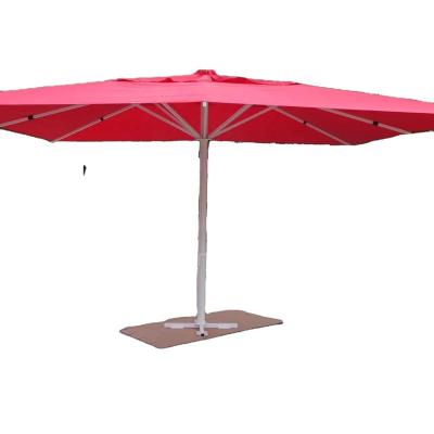 China 2022Outdoor Modern Umbrella 4.5MSquare Balance Parasol Patio Umbrellas for sale