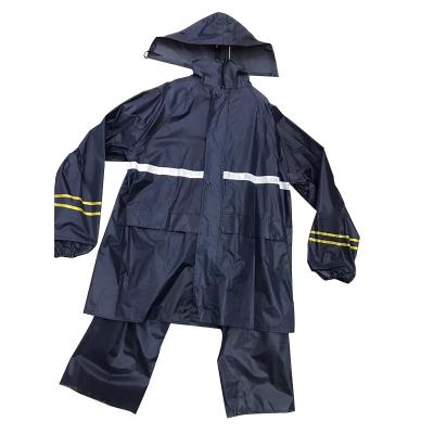 China Factory Price Go Kart Sff-9105 PVC Polyester Running Raincoat Singlet Raincoat Suit for sale