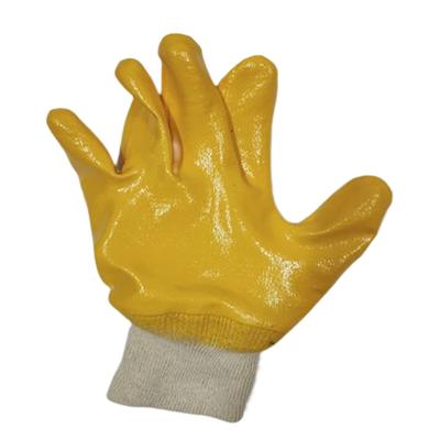 China Anti-smash Case Material Enkerr Sandy Cut Resistant Nitrile Coated Waterproof Work Glove for sale