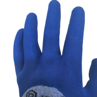 China New High Quality Anti-slip Hand Coated Industrial Heavy Duty Latex Coated Work Gloves for sale