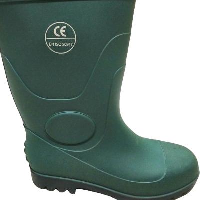 China Steel Toe Cap New Design Rain Boots Waterproof Shoes Rain Slip-Resistant Overshoes for sale