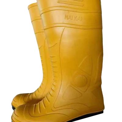 China With Metal Toe With Sole Wholesale Reusable Metal Skid Safety Anti Slip Non Slip Outdoor Bike Clear Rubber Boot Snow Rain Waterproof Silicone Shoes Safety Rain Boot for sale