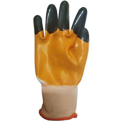 China Anti-smash Customization High Quality Safety Protection Use Coated Nitrile Coated Gloves for sale