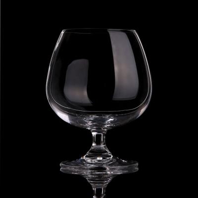 China New classic/postmodern raymond 22oz classic/postmodern hot sale lead-free crystal wine glass brandy brandy stemware brandy glass for sale