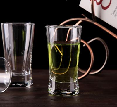 China Viable Thick Bottom 80ml Bar Spirits Glass Cup Shot Glass for sale