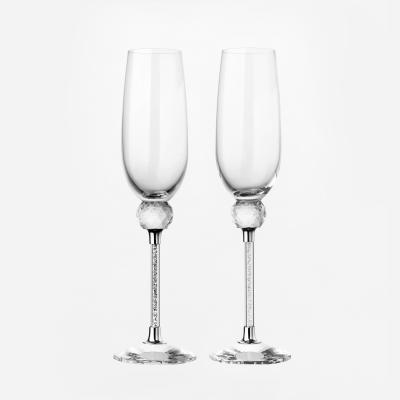 China New Raymond Champagne transparent lead-free crystal champagne glass classic/postmodern wine glass set for sale