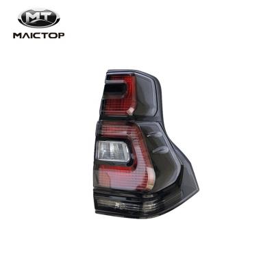 China Maictop Auto Parts Cupid Style Plastic And Steel Tail Lamp For Land Cruiser Prado FJ150 2018 for sale