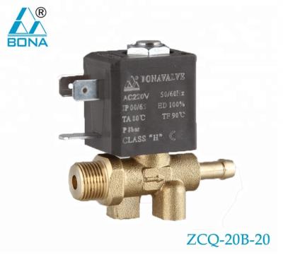 China M12*1*6.5mm ZCQ-20B-20 Orifice 2.2mm MIG Welder Gas American Type Solenoid Valve for sale