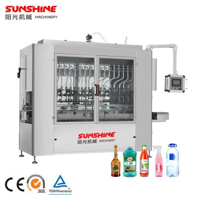 China Wine 75% Automatic Explosion Proof Ethanol EX Alcohol Food Bottle Filler Machine Production Liquid Bottling Filling Capping Line for sale